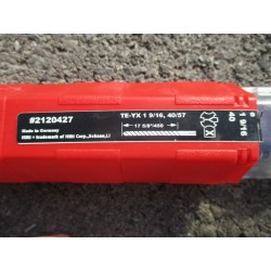 Coffret TE60 A36 + mèche SDS+ Ø40